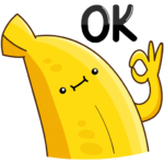 Бананос: cтикер №7