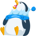 Пингвин Джордж: cтикер №23