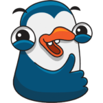 Пингвин Изи: cтикер №6